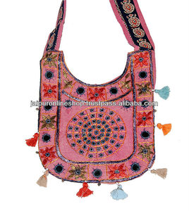 Bolsos étnicos de algodón boho - Product Image 1