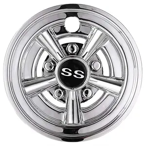 8 inch Golf Cart Accessories, Hub C ap Wheel Cover for Club car,Ymh,EZGO Golf Cart