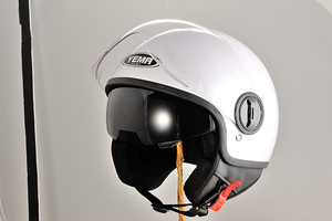 YM-631 OEMサービスヴィンテージミニチュアオートバイヘルメットオープンフェイスyemaヘルメット - Product Image 4
