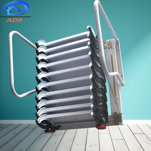 Prezzo basso In Acciaio Inox A Scomparsa A Parete Soffitta Scala - Product Image 3