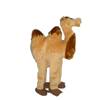 HI CE Sıcak satış deve maskot kostüm, 2 kişi deve kostüm yetişkin için