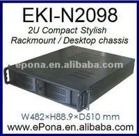 2U Industriel Rentable Serveur Châssis EKI-N2098