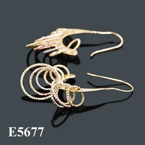 JF JEWELRY Fashion 3 colorful USA jewelry earrings