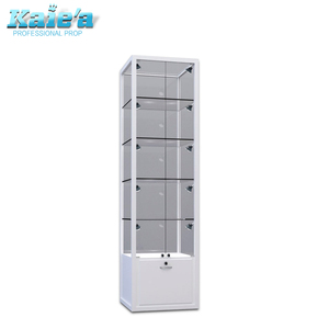 <span class=keywords><strong>Vitrina</strong></span> de exhibición de joyería de lujo de vidrio, de diseño moderno, Mostrador de joyería de centro comercial, <span class=keywords><strong>vitrina</strong></span> de metal iluminada - Product Image 3