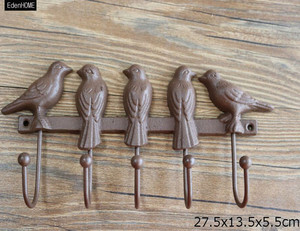 Nouveau produit mur monté en fonte forme animale mur métal métallique patère - Product Image 2