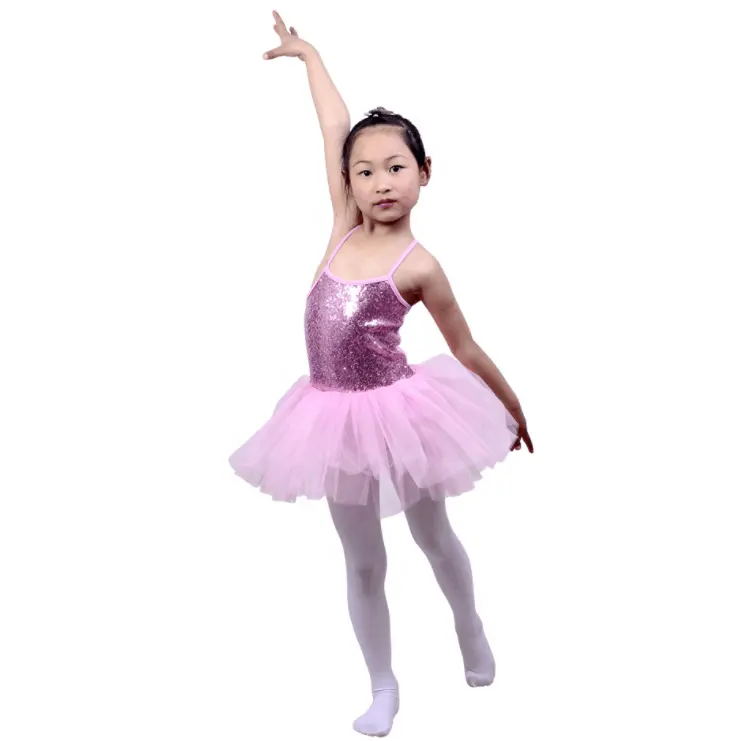 JW vestido desempenho saia Dança meninas macio wicking ballet saia vestido dancewear traje de dança