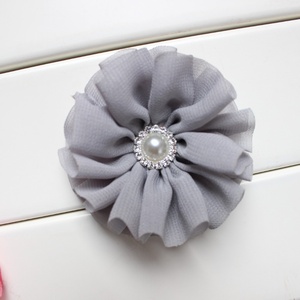 7 * أربطة رأس وفساتين من قماش الأزهار الشيفون للفتيات ، أربطة رأس راقصة الباليه الفساتين الأنيقة ، أكسسوارات عصابة رأس بالزهور - Product Image 5