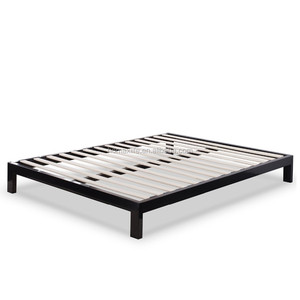 Muebles de diseño sueño maestro reina tamaño king plataforma de metal cama con colchón Fundación - Product Image 1