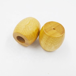 Portaspazzolino in Bambù Ecologico, <span class=keywords><strong>Set</strong></span> di Quattro Pezzi con Logo Personalizzato, Organico e Biodegradabile - Product Image 5