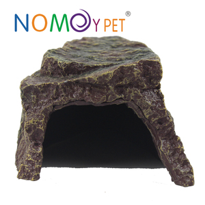 NOMOY PET En Gros Offre Spéciale taille moyenne résine grotte cacher pour serpent reptile tortue d'<span class=keywords><strong>aquarium</strong></span> NS-08 - Product Image 3