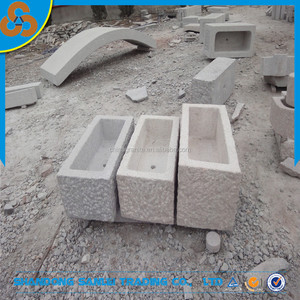 Abreuvoir rectangulaire <span class=keywords><strong>en</strong></span> <span class=keywords><strong>pierre</strong></span> de décoration de jardin <span class=keywords><strong>en</strong></span> granit - Product Image 4
