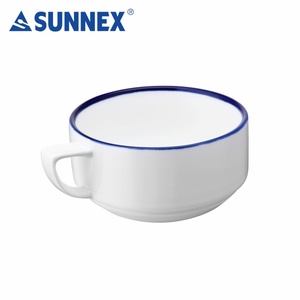 <b>Cheap</b> and Economy Enamel Like 5 Inch Porcelain Ceramic Rice Bowl for Household and Catering - Product Image 6
