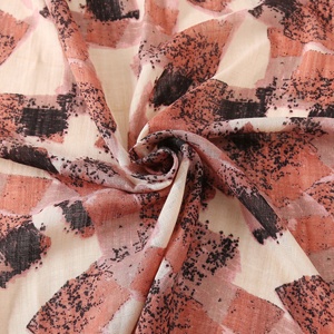 Turkish Soft Good Quality With Custom Fashion Print Fringe Scarf <strong>Hijab</strong> - Product Image 5