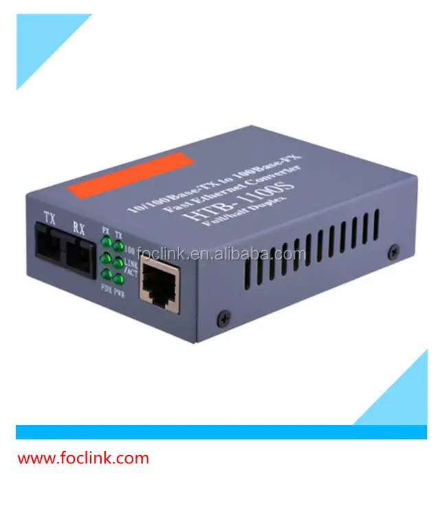 2015 China hot sale of high quality CCTV camera application single fiber single mode 100M fiber media converter