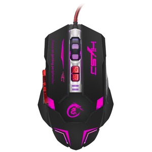 Ratón para Juegos HXSJ H600 Profesional con Cable USB, Luz LED de Movimiento Rápido, Periféricos para Juegos con 7 Botones, <span class=keywords><strong>Ratones</strong></span> Programables - Product Image 4