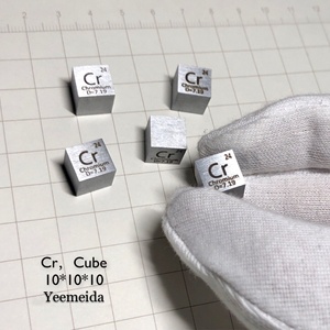 Cubo de Metal cromado de 10mm, Cubo de <span class=keywords><strong>densidad</strong></span> Cr para colección de elementos - Product Image 6