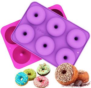 <span class=keywords><strong>Moule</strong></span> à beignets en Silicone sans BPA, <span class=keywords><strong>moule</strong></span> antiadhésif à 6 cavités, <span class=keywords><strong>moule</strong></span> à beignets en silicone, approvisionnement d'usine - Product Image 2