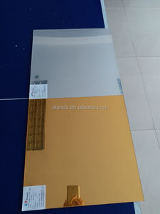 Feuille de <span class=keywords><strong>miroir</strong></span> acrylique autocollante / Feuille de <span class=keywords><strong>miroir</strong></span> acrylique argentée de 1 mm / Feuille de <span class=keywords><strong>miroir</strong></span> acrylique dorée - Product Image 4