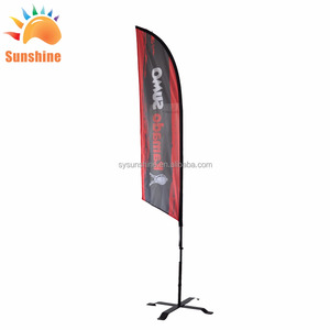 Fibra de Vidrio Polo titular pluma <span class=keywords><strong>playa</strong></span> lágrima Bandera de <span class=keywords><strong>banner</strong></span> de publicidad - Product Image 2