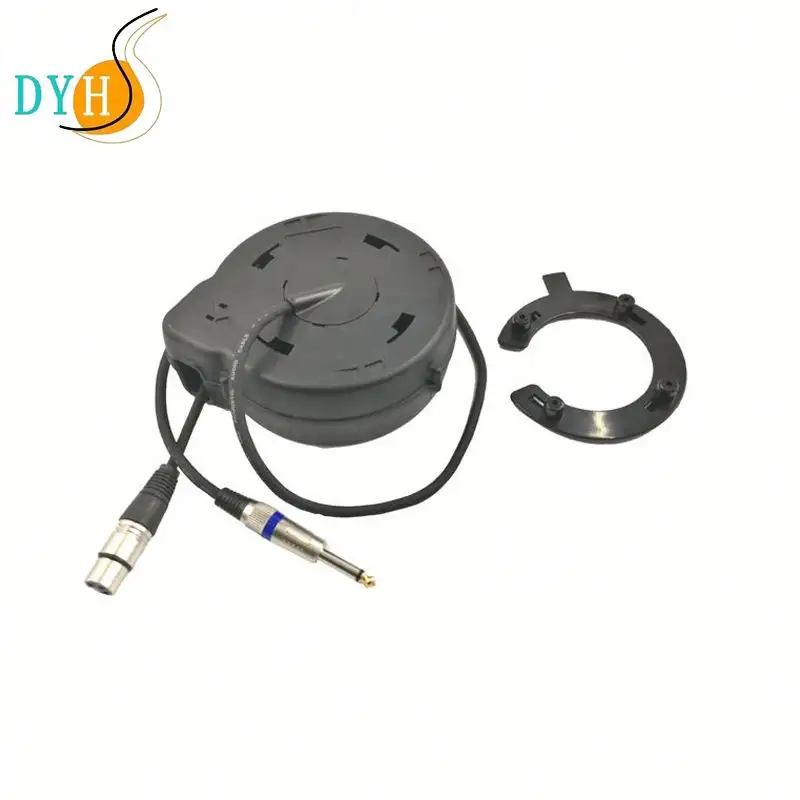 DYH automatic retractable power cord reel with extension socket
