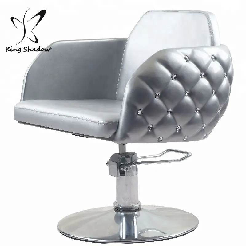 Kingshadow güzellik salonu makyaj sandalyeleri hidrolik şekillendirici sandalye bayan için