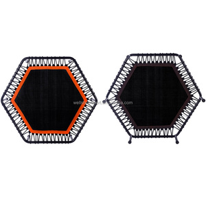 Trampoline de sport Wellshow avec barre de maintien réglable, rebondisseur de fitness, entraîneur cardiovasculaire pour adultes - Product Image 4