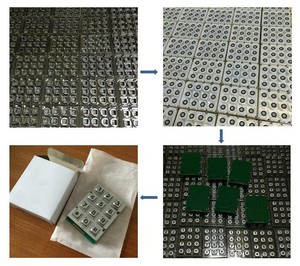12-Tasten Beleuchtete Matrix Edelstahl Metall-Tastatur Wasserdicht 3x4 für Zugangskontrollsysteme - Product Image 5