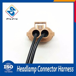 Bonne Oem lampe titulaire 2 broches mâle femelle fil connecteur câblage de remplacement harnais - Product Image 5