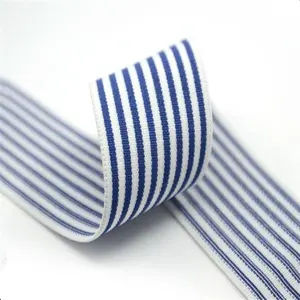 100mm wide100% cotton elastic band adjustable elastic strap 3cm Woven Fabric Elastic Band