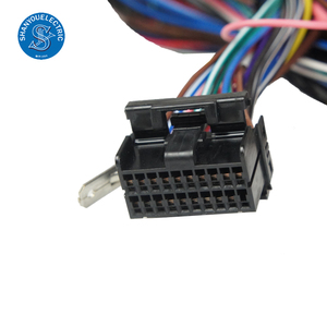 Benutzerdefinierte elektrische männlich-weibliche 2 <span class=keywords><strong>3</strong></span> 4 5 6 7 8 9 10 pin stecker kabelbaum - Product Image 1