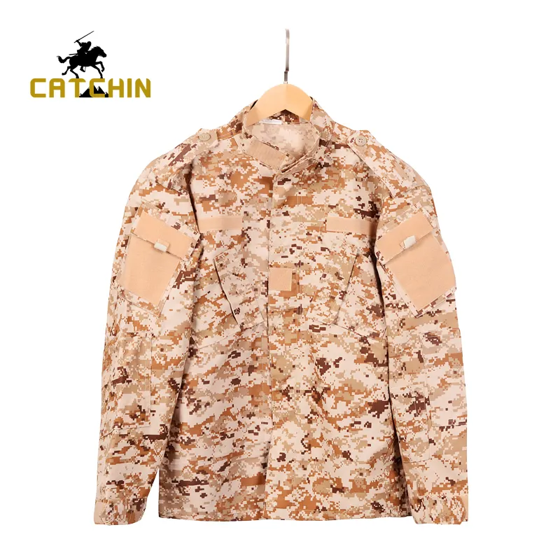 Consegna immediata uniforme ACU in stock uniforme mimetica panno Desert camouflage tactical bdu uniform