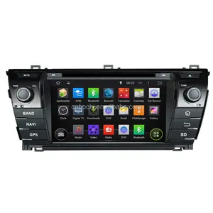 Android 5.1.1 system 7 Inches Car dvd Player with GPS Navigation for Corolla 2014