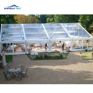 Al aire libre grande techo claro transparente carpa de fiesta de <span class=keywords><strong>lujo</strong></span> tienda Tor de eventos de la boda - Product Image 1
