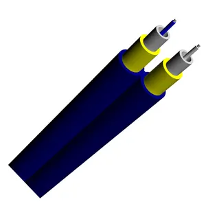 كابل الألياف البصرية, 1 2 4 الأساسية مقاومة النمل عازل ضيق داخلي مدرعة بسيطة/مزدوجة كابل الألياف البصرية