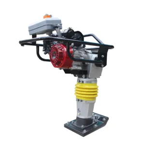 Compactadora <span class=keywords><strong>Manual</strong></span> de Gasolina IDEAL HCR90, Placa Vibratoria de Impacto 13KN, Altura de Salto 45-75mm, 280x300mm, Motor de Fácil Manejo - Product Image 1
