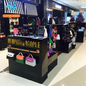 Professionele Luxe Custom Winkelcentrum Kiosk Ontwerp Voor Handtassen