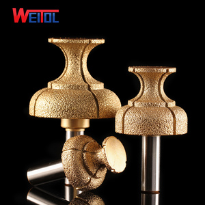 Chân Không Brazed Diamond Burrs CNC <span class=keywords><strong>Router</strong></span> Bits Cho Đá Cạnh Khuôn <span class=keywords><strong>Router</strong></span> Bit Cho Đá Cẩm Thạch - Product Image 1