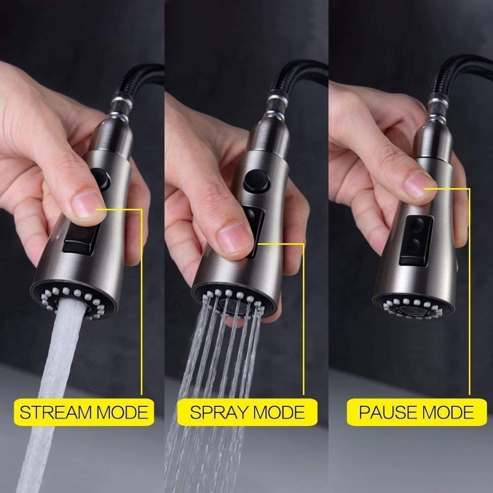 Moen En Acier Inoxydable Cuisine Évier Robinets Avec Pulvérisateur