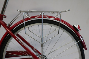 OEM 26 bici da città a velocità singola con telaio in acciaio economico per donna con basked - Product Image 3