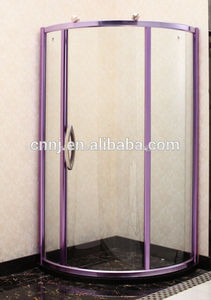 ( un- 876) color violeta de cobre grande tina de baño y puerta de la ducha - Product Image 1