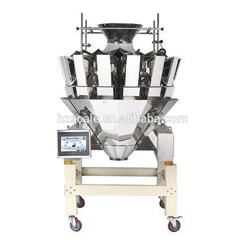 Automatic Factory CE approval A14 model Combination Weighing Scale for French Fries foods packing Turkey