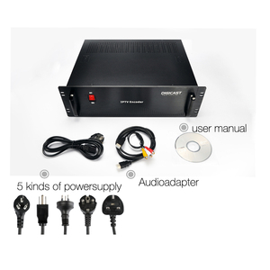 Hd Video Encoder 3U Chassis 16 Chs Stream Live H.264 HD Video Encoder Modules Digital TV Headend Equipment Catv Encoder IP Video Encoder