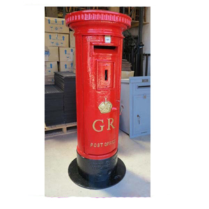 Boîte <span class=keywords><strong>aux</strong></span> <span class=keywords><strong>lettres</strong></span> en acier rouge grande boîte postale à vendre / Fournisseur de boîtes <span class=keywords><strong>aux</strong></span> <span class=keywords><strong>lettres</strong></span> - Product Image 1