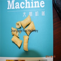 Machine de fabrication de Jinan Eagle pour des collations frites de blé et de croustilles de maïs de différentes formes en changeant le moule