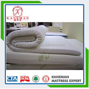 Cubrecolchón de Espuma Viscoelástica con Gel OEKO-TEX STANDARD de 3 Pulgadas, Tela de Bambú, Tamaño Queen, Enrollado en Caja de Cartón - Product Image 3