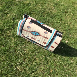 Round Mandala Tapestry <strong>Outdoor</strong> Beach Towel Picnic Blanket Bohemian Pineapple <strong>Wink</strong> Gal Hippie Towels Beach Yoga Mat 145cm - Product Image 3