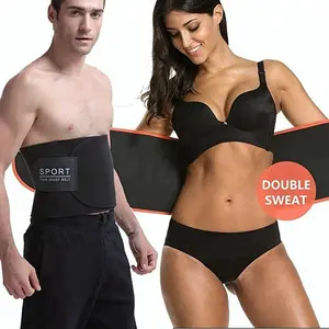 Ceinture abdominale en néoprène pour hommes, accessoire de sport, amincissant, bande amincissante, soutien d'entraînement, coupe-sueur, serre-taille