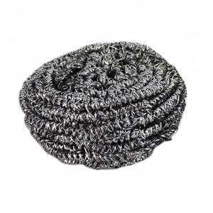 SS410/430 JINKAI מטבח ביתי סיר ניקוי נירוסטה Scourer מתכת Scrubber