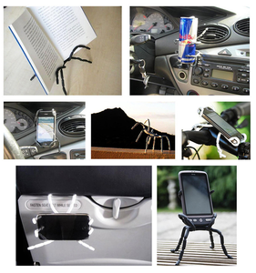 Soporte de Teléfono Tipo Araña de Buena Calidad para Tablet y Celular, Soporte Plegable Tipo Araña para Cama, Bicicleta, Auto y Escritorio - Product Image 5