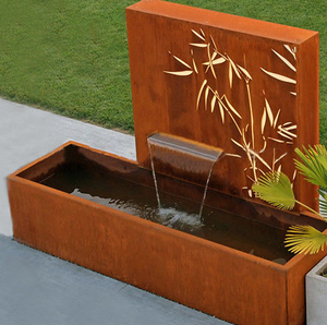 Grande Fontana Giardino Sculture Cascata Herb Planter